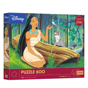 Puzzle Trefl 40th anniversary - Pocahontas, 600 piese