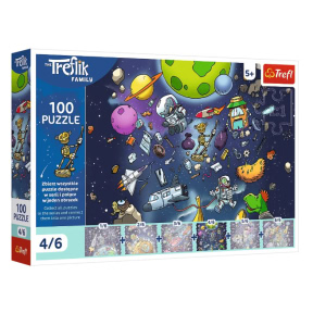 Puzzle Trefl Robobot in Space, 100 piese