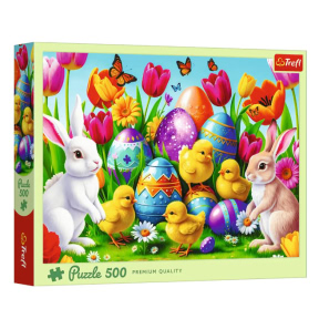 Puzzle Trefl „Poiana de Paște”, 500 piese