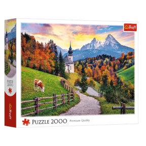 Puzzle Trefl Bavarian Alps in Autumn, 2000 piese