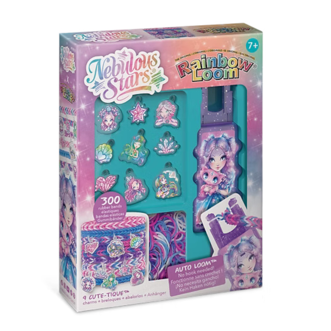 Set de brelocuri Nebulous Stars Rainbow Loom