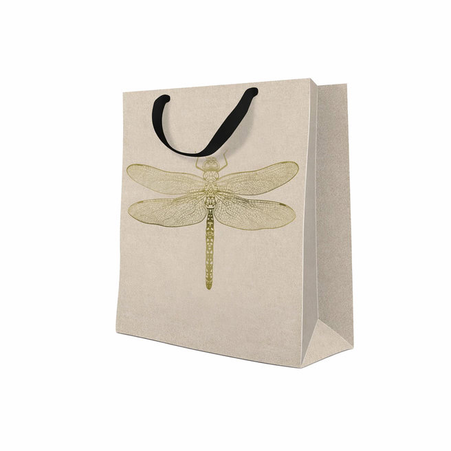 Pungă cadou (M), 20 × 25 × 10 cm, Dragonfly