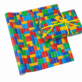 Hârtie de ambalaj, 70 × 200 cm, Neutral 45, Dots&Lines mix