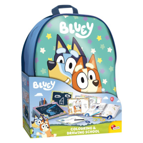 Set creativ Rucsac BLUEY pentru desen + carte de colorat