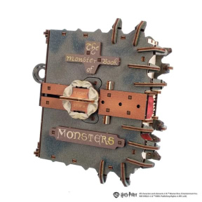3D Деревянный Пазл Механический, Ugears, The Monster Book of Monsters™, 195 элементов