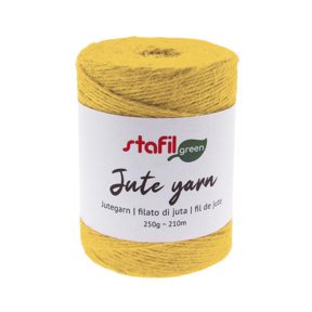 Fire de iută 250 g, 210 m, Ø 2 mm, galben