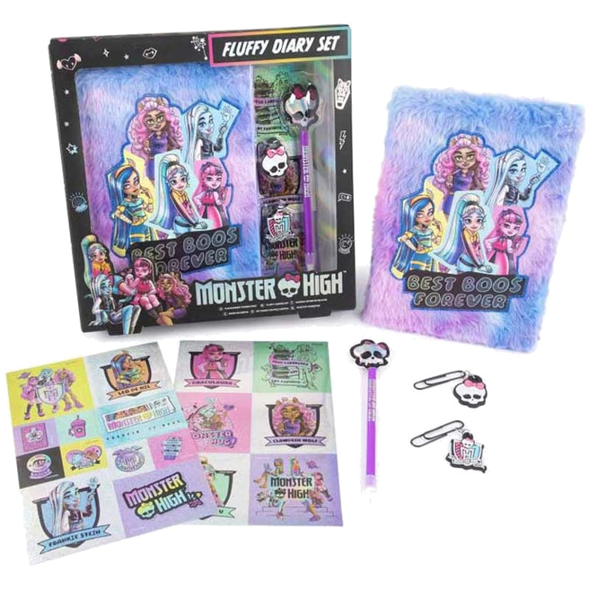 Jurnal cu accesorii RMS, MONSTER HIGH