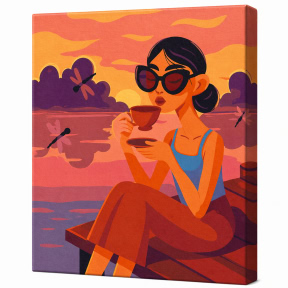 Lumea poate astepta, 30x40cm, pictura pe numere