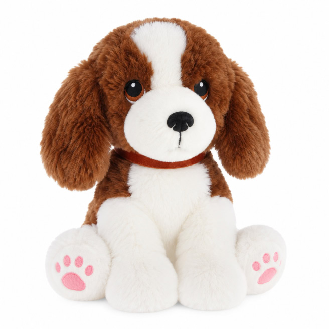 Jucarie moale KeelToys, Spaniel, 23 cm
