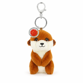 Мягкая игрушка-брелок KeelToys, Животные, Сурикат