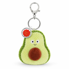 Jucarie moale breloc Snack-uri Avocado