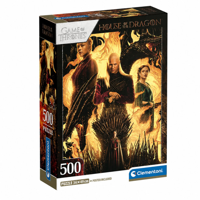 House of Dragon, 500 piese, Clementoni