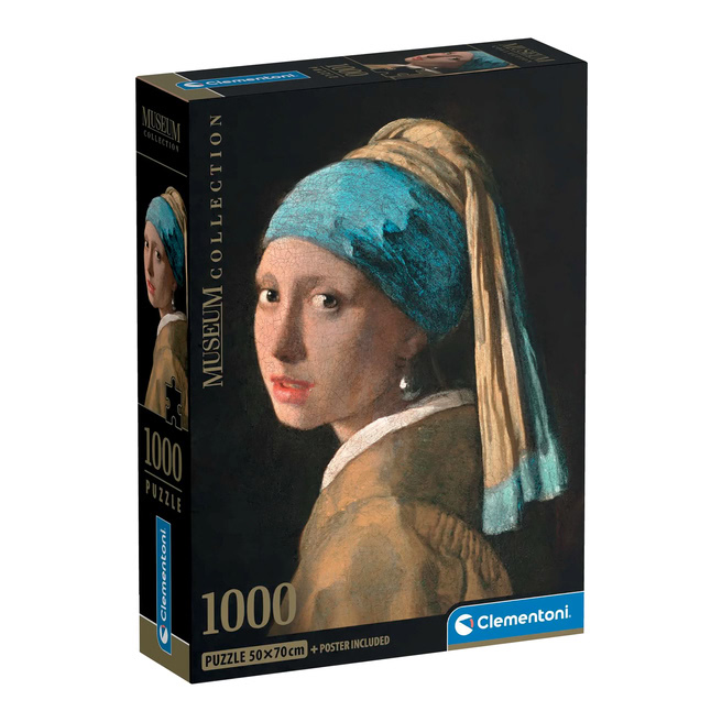 Museum Girl W/ Pearl Earring, 1000 piese, Clementoni