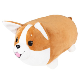 Jucărie de pluș Inkatoys Corgi leneș 47 cm