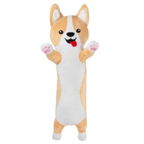 Jucărie de pluș Inkatoys Corgi leneș 61 cm