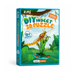 Puzzle 3D „Insectă” – Efemerida, 36 de piese