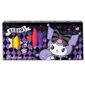 Set de plastilină Kuromi, 12 culori, 200 g