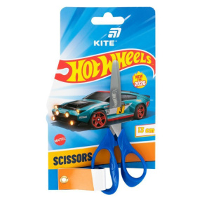 Foarfece pentru copii, Hot Wheels, 13 cm