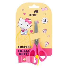 Foarfece pentru copii cu arc, Hello Kitty, 13 cm