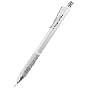 Creion mecanic Axent Pro, 0,5 mm, argintiu