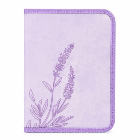 Mapa cu fermoar A5+ Axent Lavander-2