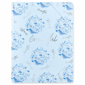 Mapa A4+ cu elastic Axent Flower Symphony-2