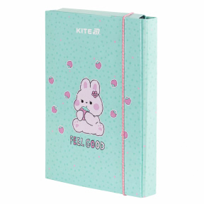 Mapa pentru caiete din carton B5 Axent cu elastic Feel Good