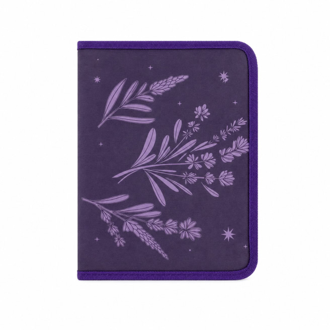Mapa cu fermoar A5+ Axent Lavander-1
