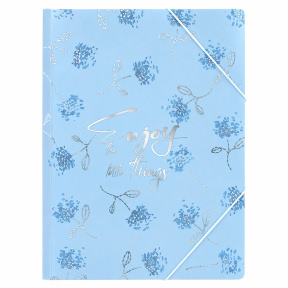Mapa A4+ cu elastic Axent Flower Symphony-3