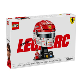 Конструктор LEGO Editions Шлем Шарля Леклера команды Scuderia Ferrari HP