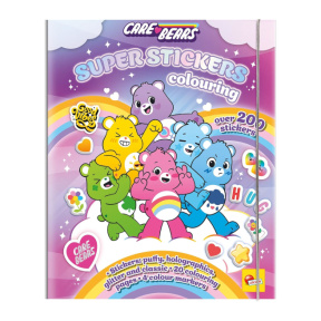 Набор для творчества Скетчбук Care Bears Super stickers
