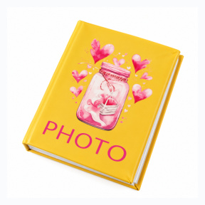 Album foto Photo, 100 foto, 17x13 cm, galben
