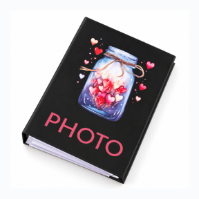 Album foto Photo, 100 foto, 17x13 cm, negru