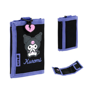 Portofel KITE Kuromi, negru