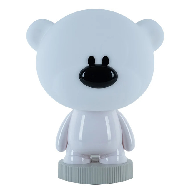 Lampa de veghe KITE LED cu acumulator Bear, albă