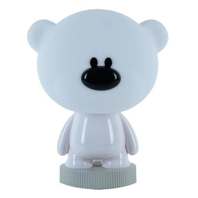 Lampa de veghe KITE LED cu acumulator Bear, albă