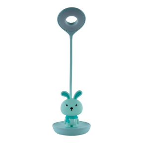 Лампа настольная KITE LED с аккумулятором Bunny, зеленая