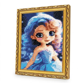 Printesa, 20x30 cm, Mozaic cu diamante