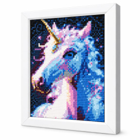 Cal magic, 20x30 cm , Mozaic cu diamante