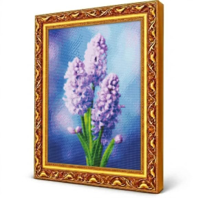 Гиацинты, 40x50 см, Алмазная мозаика