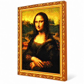 Mona Lisa, 40x50 cm, Mozaic cu diamante