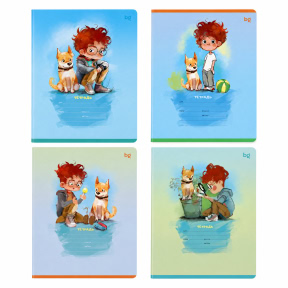 Caiet 12 foi patratele BG "Exclusive. Loyal Friends"