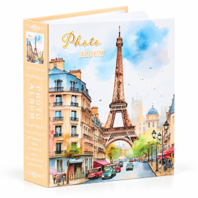 Album foto Eiffel Tower, 80 foto, 23х19 cm, turnul bronz
