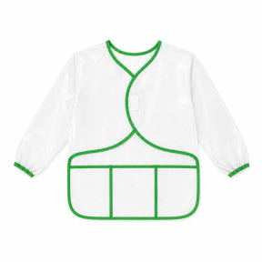 Șorț M transparent 50x60x44 cm verde