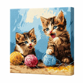 Ghemuri, 30x30cm,  Pictura pe numere