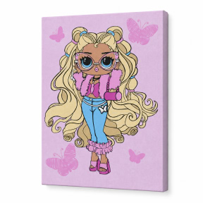 L.O.L. Surprise! Tweens Olivia Flutter, 30x40cm, Pictura pe numere