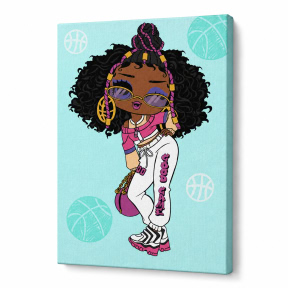 L.O.L. Surprise! Tweens Hoops Cutie, 30х40см, Картина по номерам