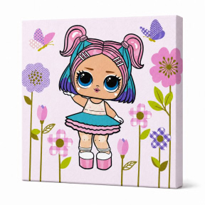 L.O.L. Surprise! Spring Bling CandyQT, 40х40см, Картина по номерам