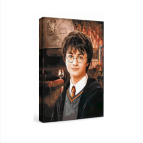 Harry Potter: Гостиная Гриффиндора, 40х50см, Картина по номерам