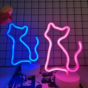 Светильник настольный LED Кошечка